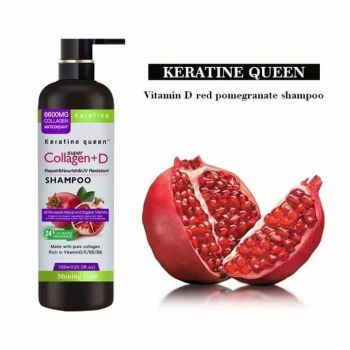 Keratin Queen Collagen Vitamin D Shampoo 750ml